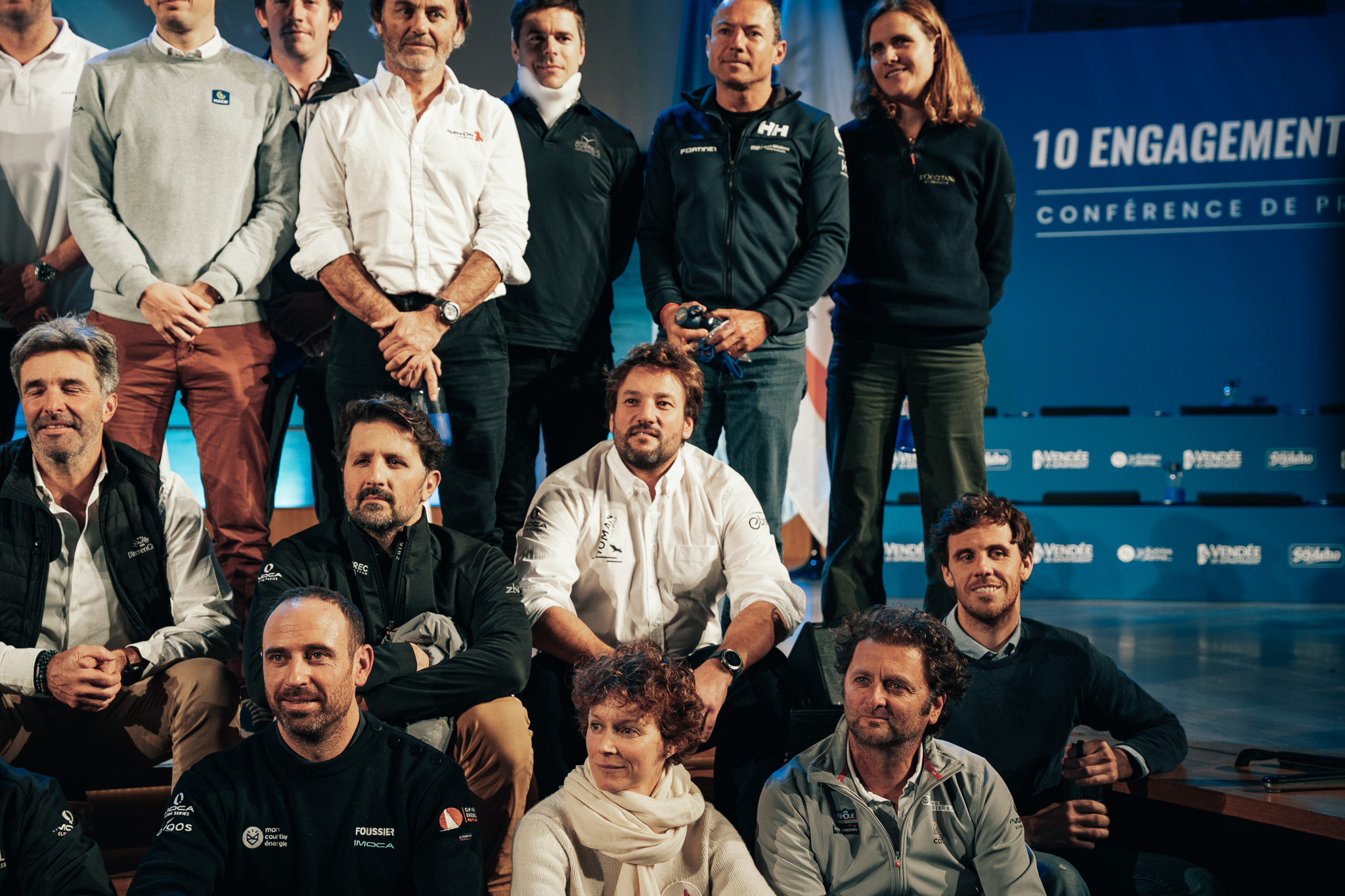 Antoine Cornic - HUMAN Immobilier, Conférence de presse Vendée Globe 2024