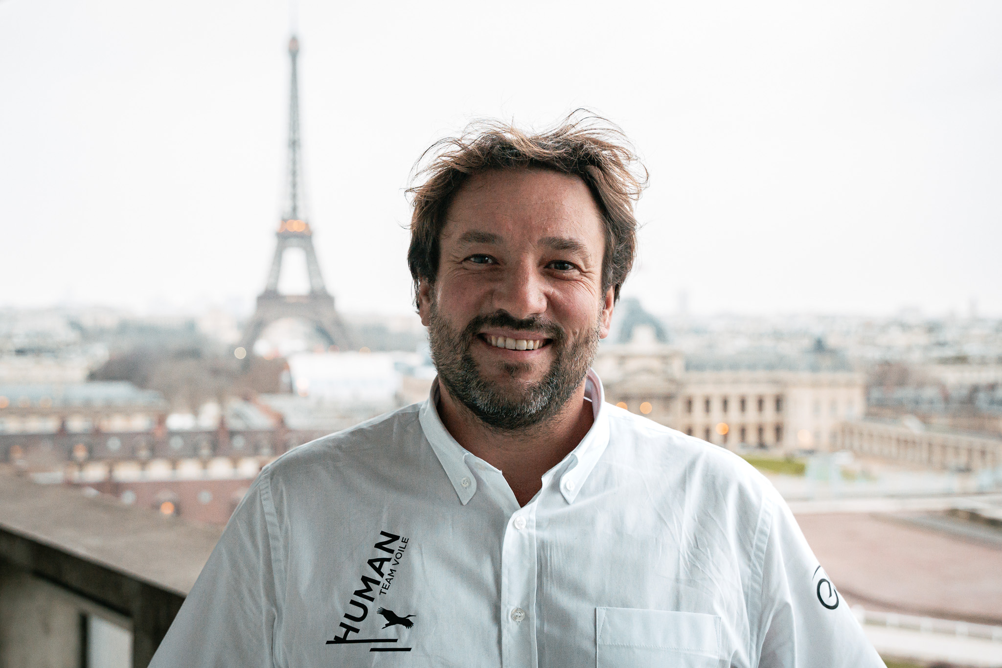 Antoine Cornic - HUMAN Immobilier, Conférence de presse Vendée Globe 2024